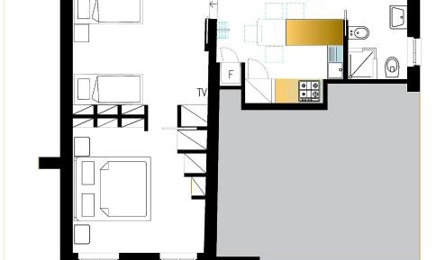 Two-Bedroom Family Apartment