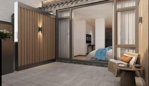 Quadruple Room with Terrace