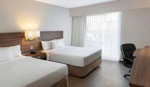 Classic Guest Room, 2 Double Beds, City View