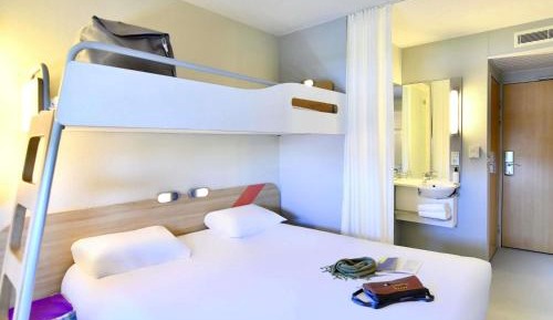 Triple Room with One Double Bed and One Bunk Bed