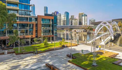 Three-Bedroom Apartment with Park View