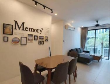 Two-Bedroom Apartment with Balcony and Terrace