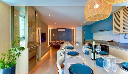 Three-Bedroom Apartment with Sea View