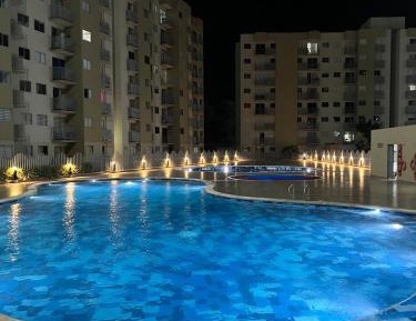 Two-Bedroom Apartment with Pool View