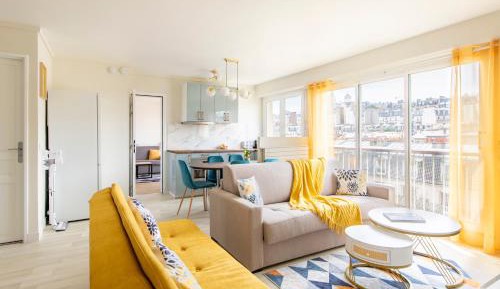 Three-Bedroom Premium Apartment with Balcony