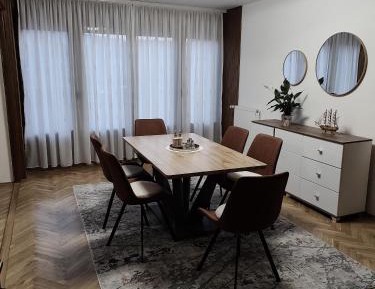 Three-Bedroom Apartment with Balcony