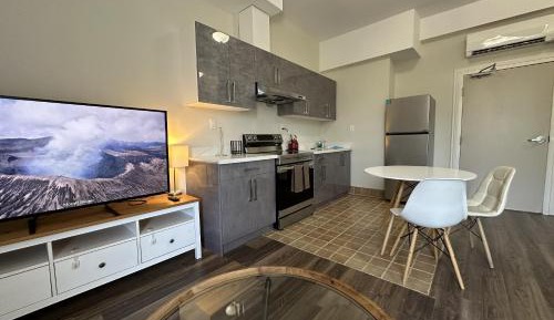Deluxe One-Bedroom Apartment with City View