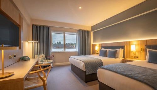 Double and Single Bed Room