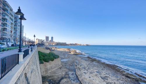 Three-Bedroom Apartment with Sea View