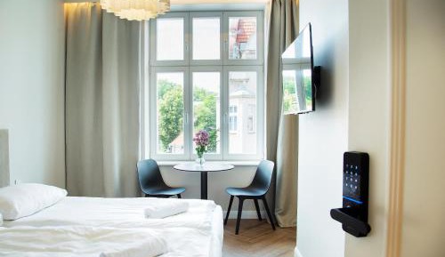 Deluxe One-Bedroom Apartment with City View