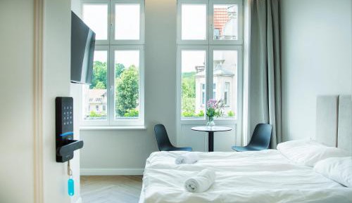 Deluxe One-Bedroom Apartment with City View