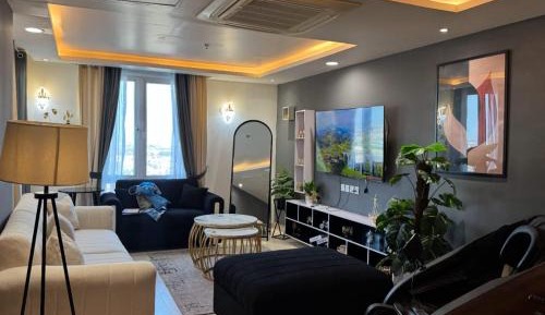 Three-Bedroom Premium Apartment with Balcony