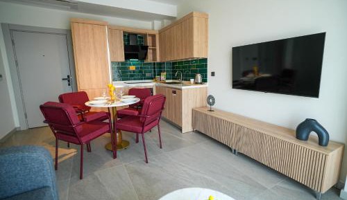 Studio with Balcony
