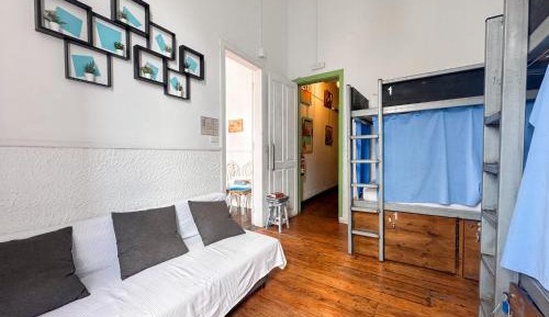 Bed in 4-Bed Mixed Dormitory Room