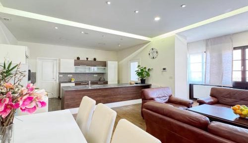 Four-Bedroom Apartment with Balcony 