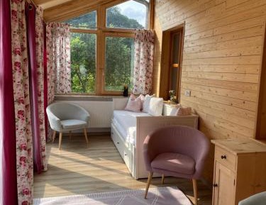 One-Bedroom Apartment with Balcony and Mountain View  