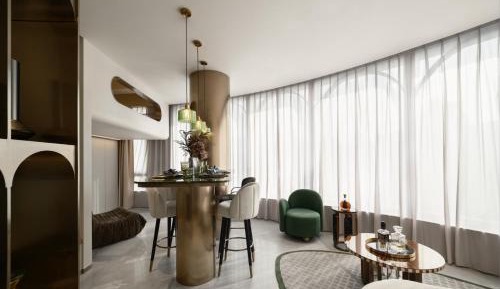 One-Bedroom Apartment with River View