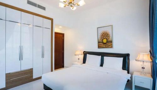 Two-Bedroom Apartment with Pool View