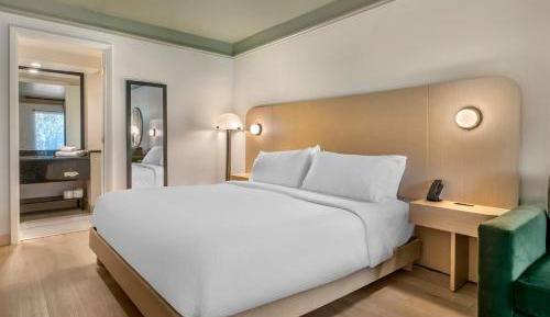 Standard King Room with Mobility Accessible Roll-In Shower