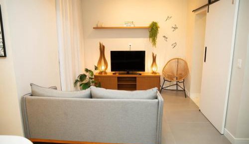 Three-Bedroom Apartment with Balcony