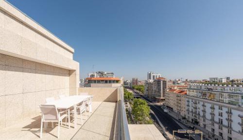 Two-Bedroom Apartment with Terrace