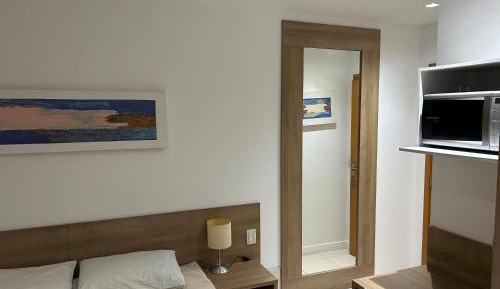 Deluxe One-Bedroom Apartment with City View