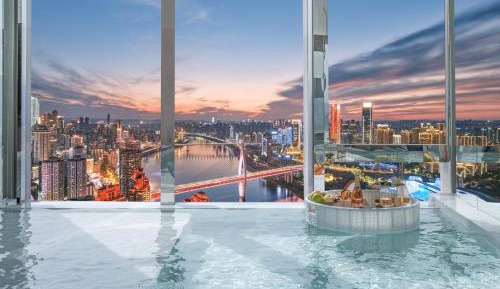 270° Starry Sky Pool River Duplex Suite