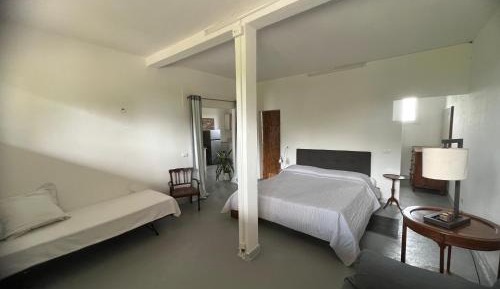 Deluxe One-Bedroom Apartment with Garden View