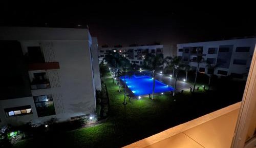 Two-Bedroom Apartment with Pool View