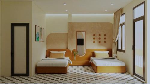 Twin Room with Balcony