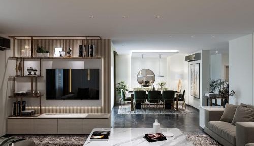 Three-Bedroom Apartment