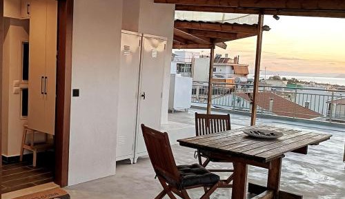 One-Bedroom Apartment with Balcony and Sea View