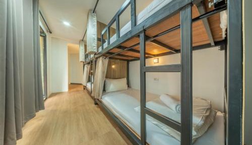 Single Bed in Female Dormitory Room