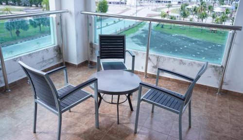 Three-Bedroom Apartment with Balcony