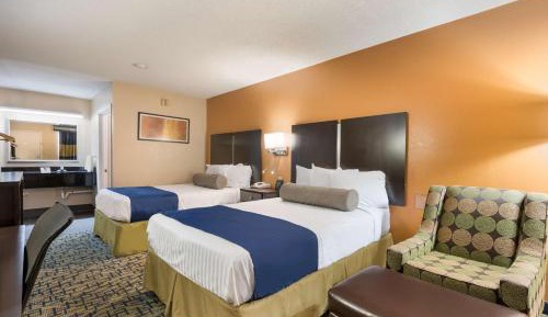 Double Room with Two Double Beds - Smoking