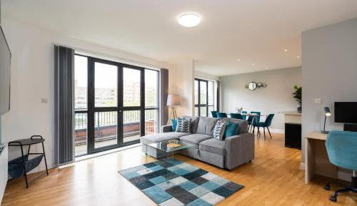 Two-Bedroom Apartment with Balcony