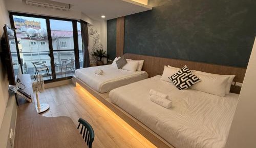 Quadruple Room with Balcony