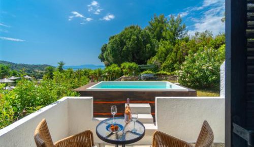 Deluxe Double Room with Garden View and Plunge Pool