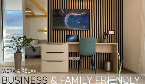 Family Two-Bedroom Apartment with View