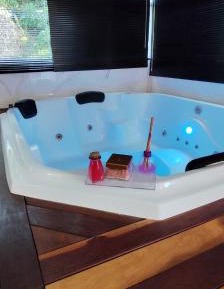One-Bedroom Apartment with Rooftop Spa Bath