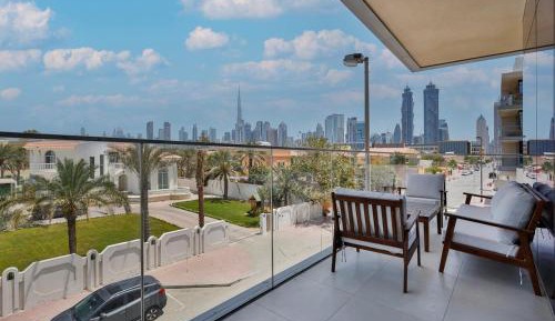 Two-Bedroom Apartment with Garden View