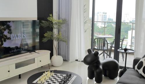 Two-Bedroom Apartment with Balcony