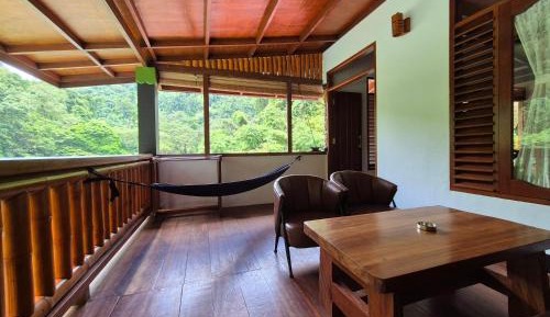 Family Room with Mountain View