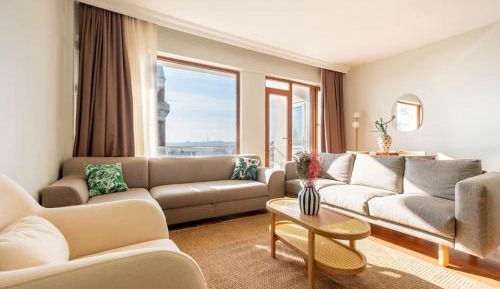 Three-Bedroom Apartment with Sea View