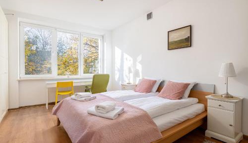 Two-Bedroom Apartment with Balcony