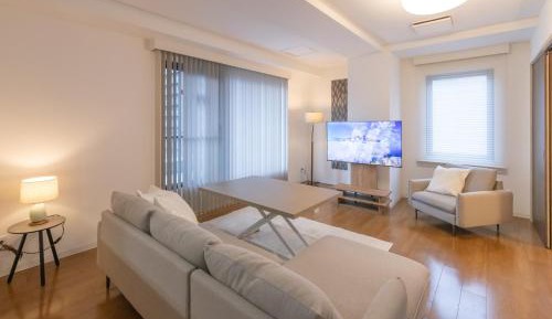 Three-Bedroom Premium Apartment with Balcony