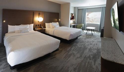 Suite, 2 Queen, Sofa bed, City view