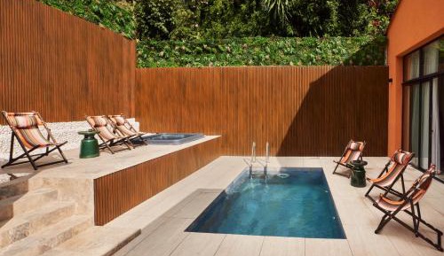 Studio with Pool View