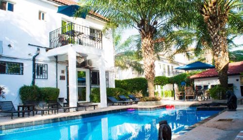 Studio with Pool View