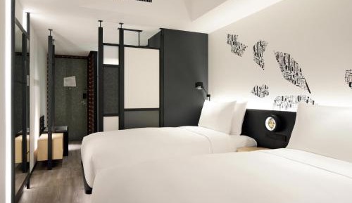 Aloft Twin, Guest room, 2 Twin/Single Bed(s)